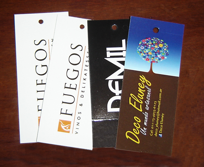 Etiquetas Colgantes | Hang Tags